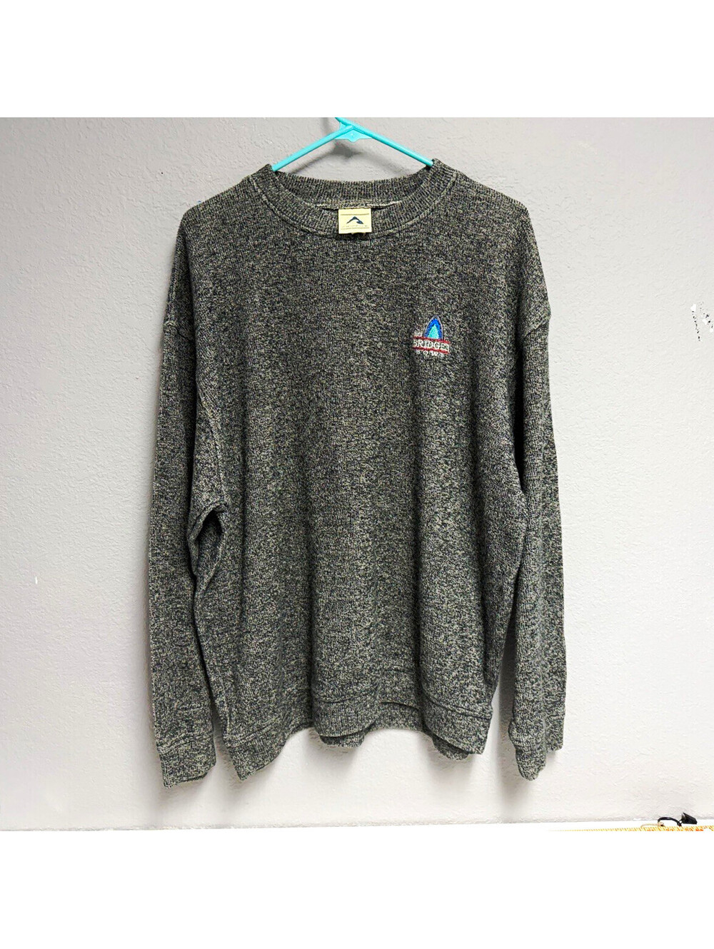 Vintage Ski Bridger Bowl Crewneck Sweater / Bozeman Montana / Size XL